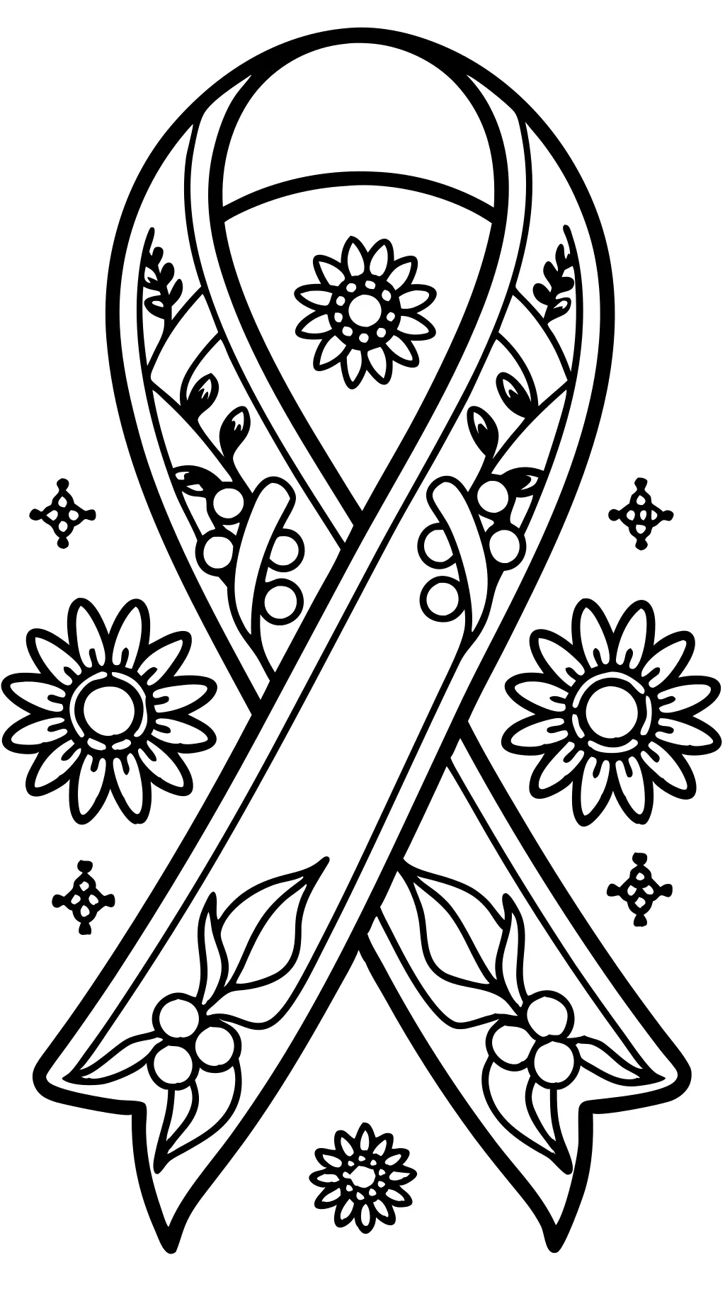 cancer coloring pages